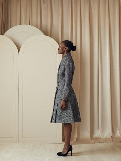 Grey hotsell coat dress