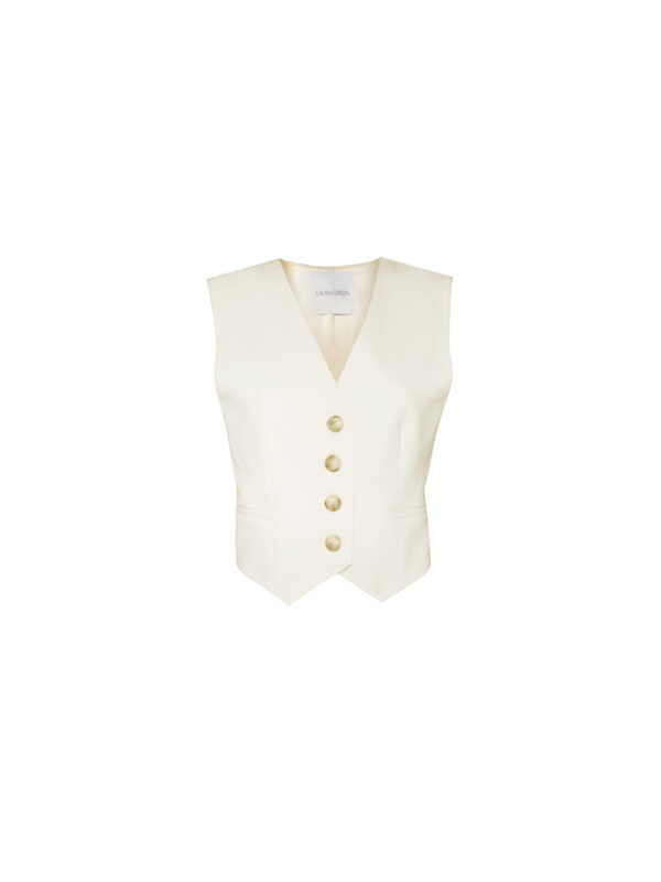 JOSIE IVORY WAISTCOAT