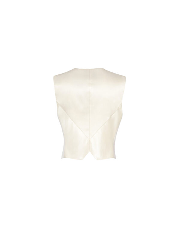 JOSIE IVORY WAISTCOAT - Image 2