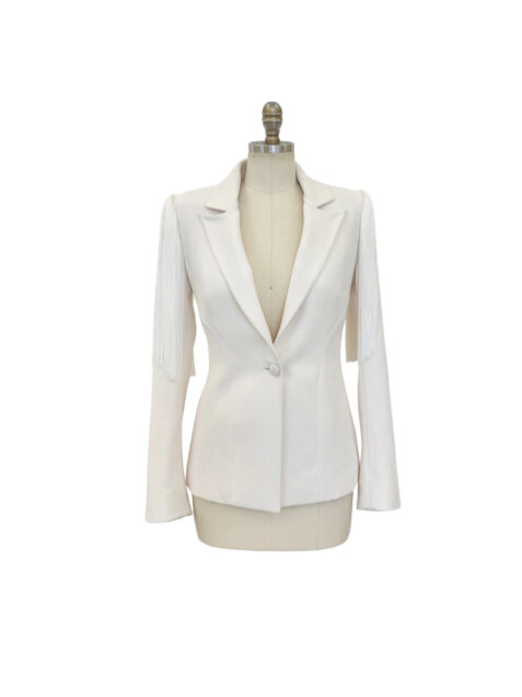 Jodie - Ivory with Fringes UK 8