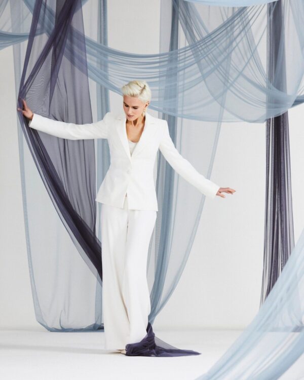 Jade Ivory Crepe - Image 7