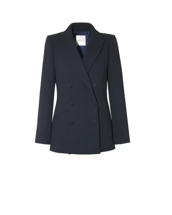 Jacqueline Navy Crepe - Image 7
