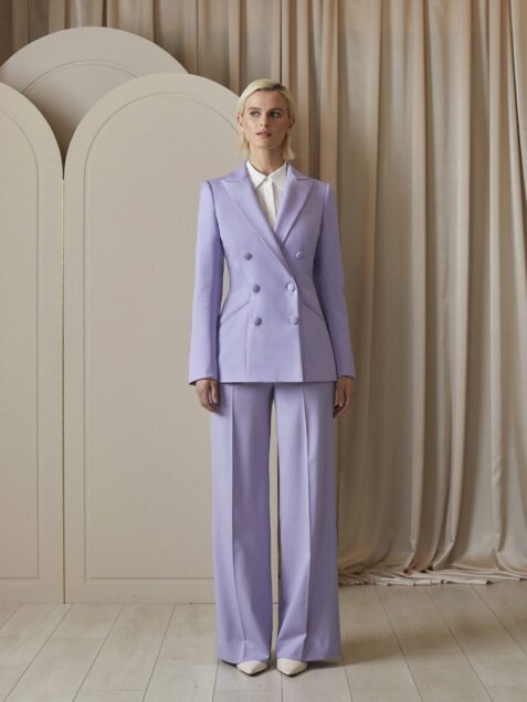 Jacqueline Lilac Crepe