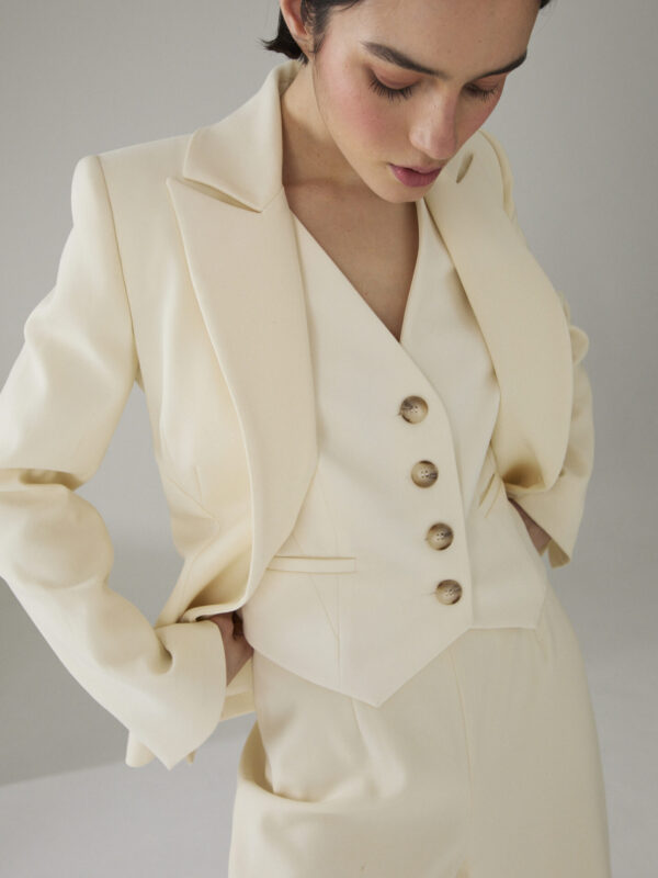 Jodie Ivory Twill - Image 5