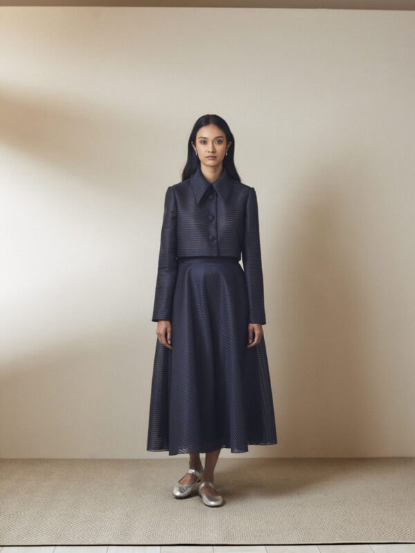 Una Skirt Navy - Image 2