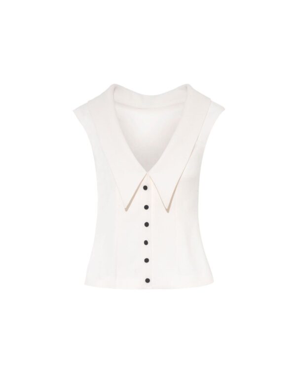 Venice Top in Ivory - Image 5