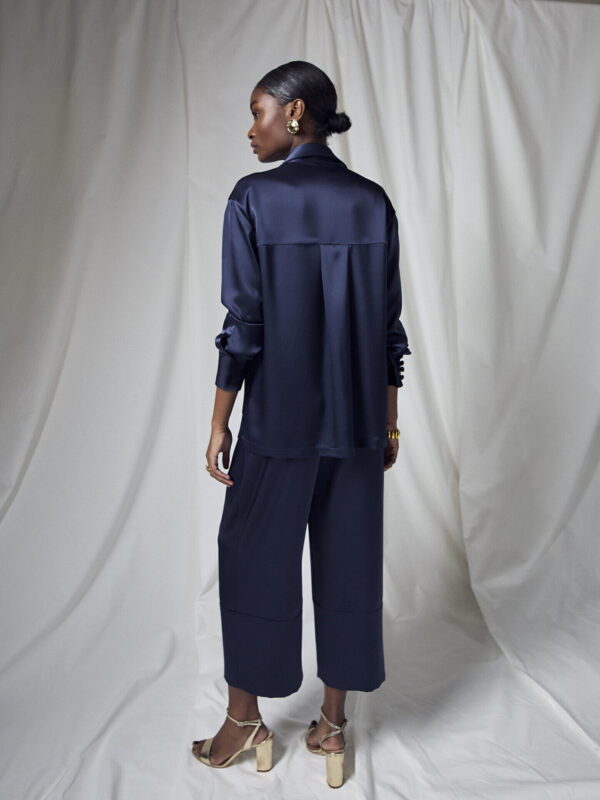 Vesper Shirt Navy - Image 4