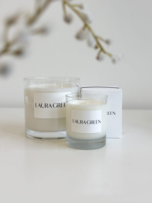 Lemongrass & Verbena Three Wick Candle - Image 4
