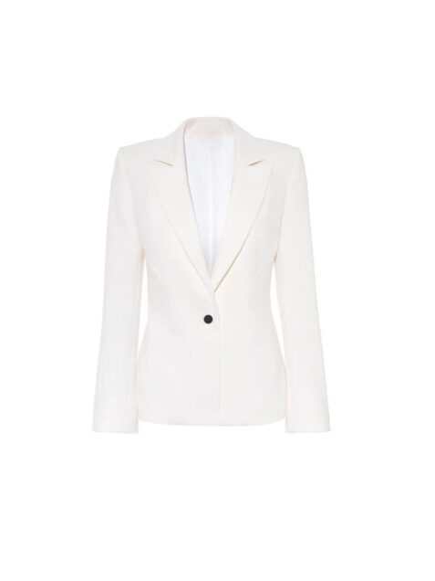 Jodie - Ivory with Black Button UK 14