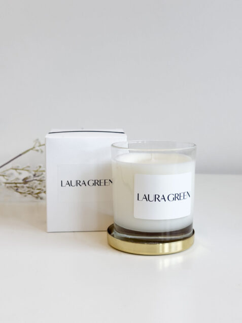 Lemongrass & Verbena Single Wick Candle